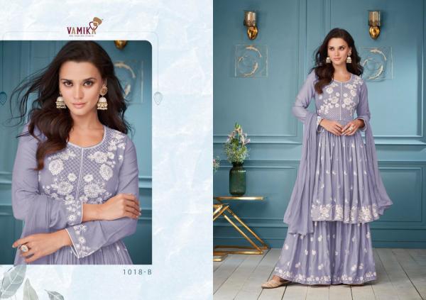 Vamika Lakhnavi Vol 3 Gold Rayon Designer Readymade Suit